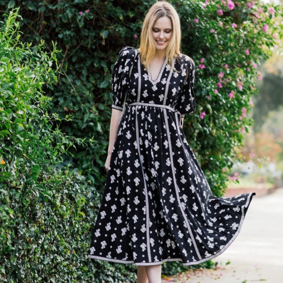 La Vie by Rebecca Taylor cotton 'Fleur' dress - Picture 1 of 16